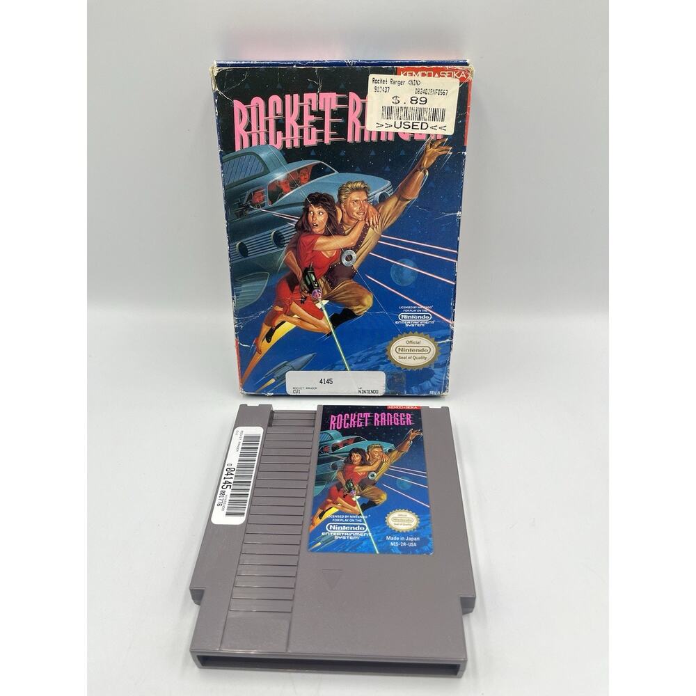 Rocket Ranger Nintendo NES ~ In Original Box! ~ Works Great! ~ Fast Shipping!